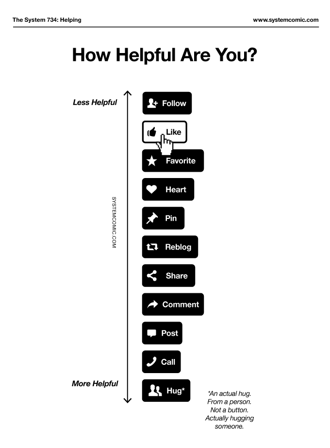 In this case, sharing this comic would be extremely helpful.